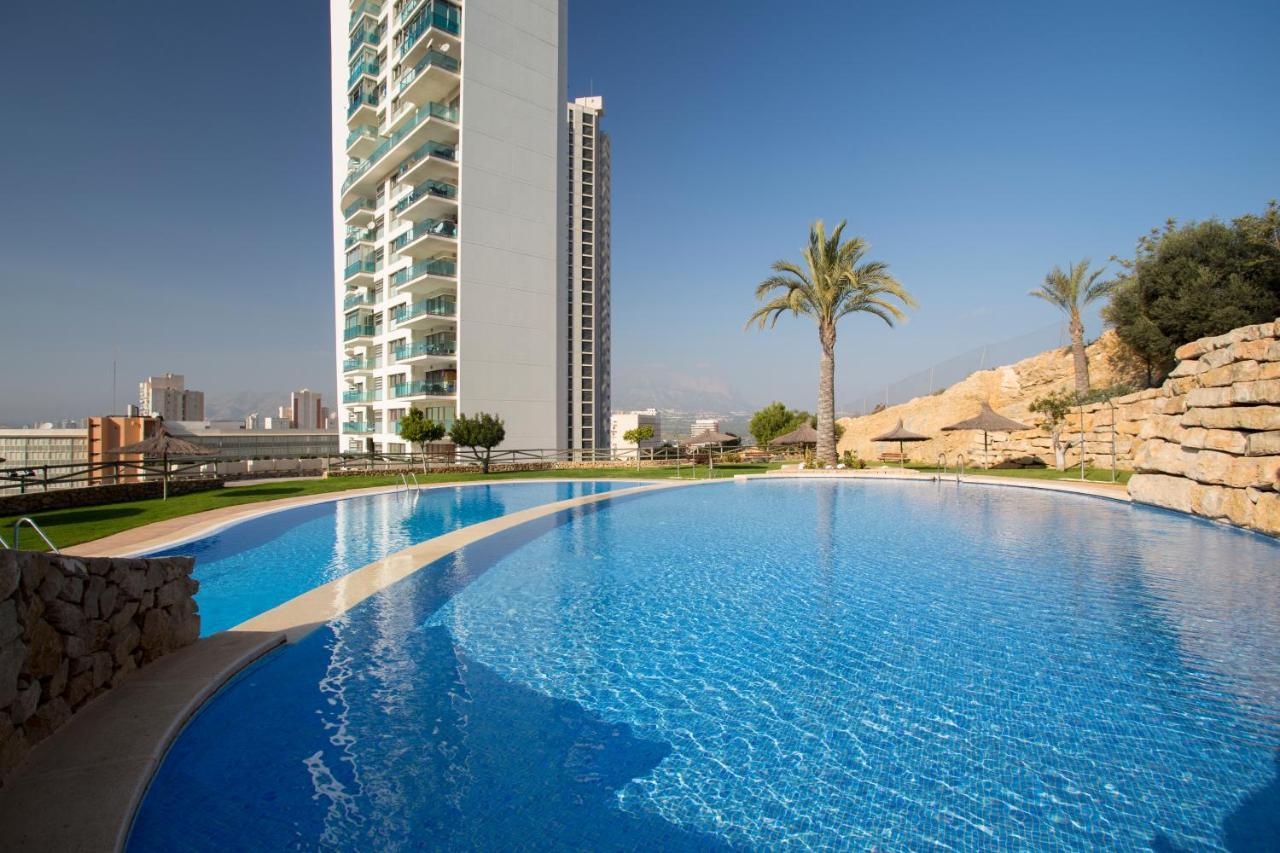 Skyline 5 Apartment With Private Balcony And Nice Views Benidorm Luaran gambar