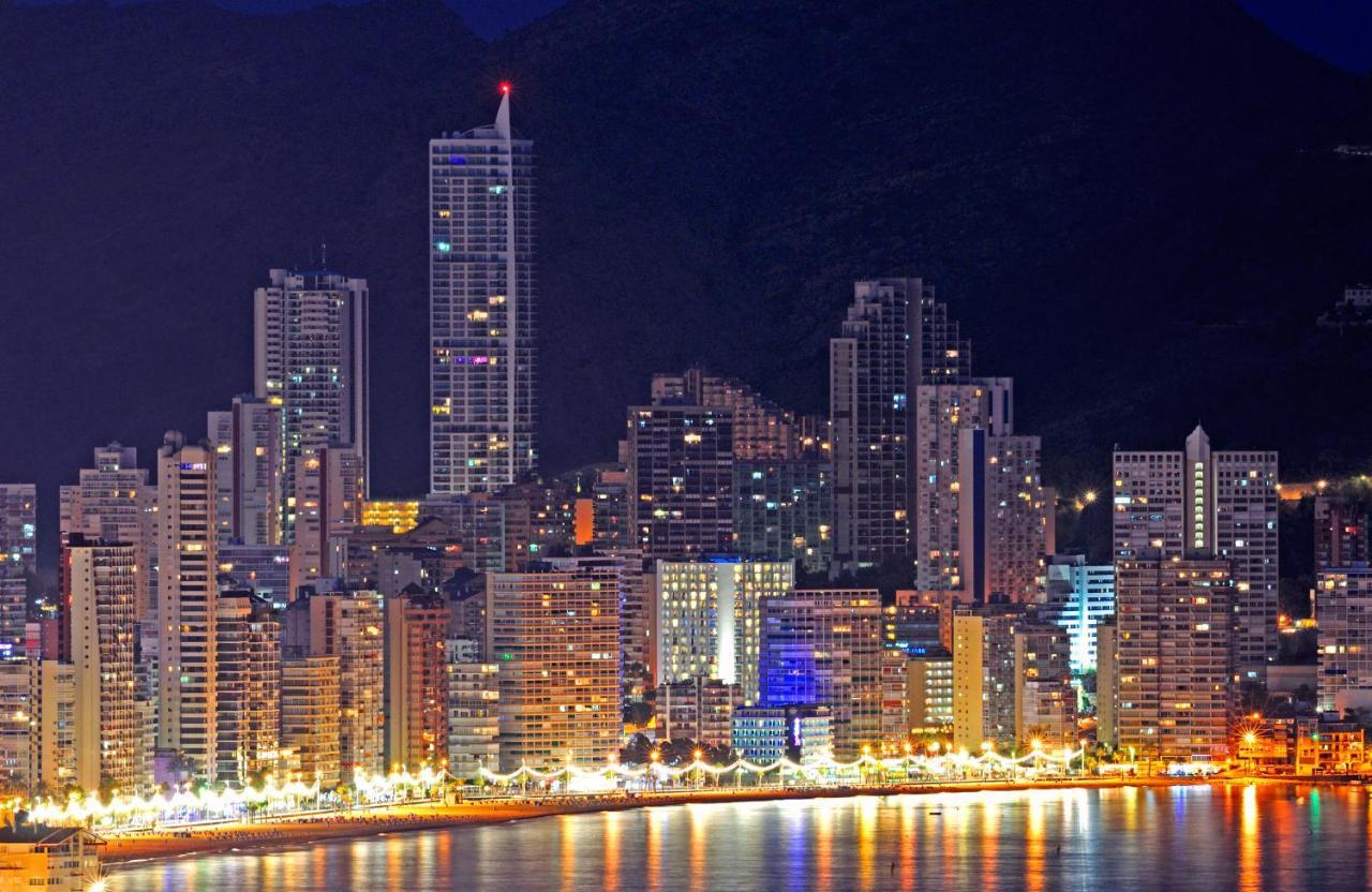 Skyline 5 Apartment With Private Balcony And Nice Views Benidorm Luaran gambar